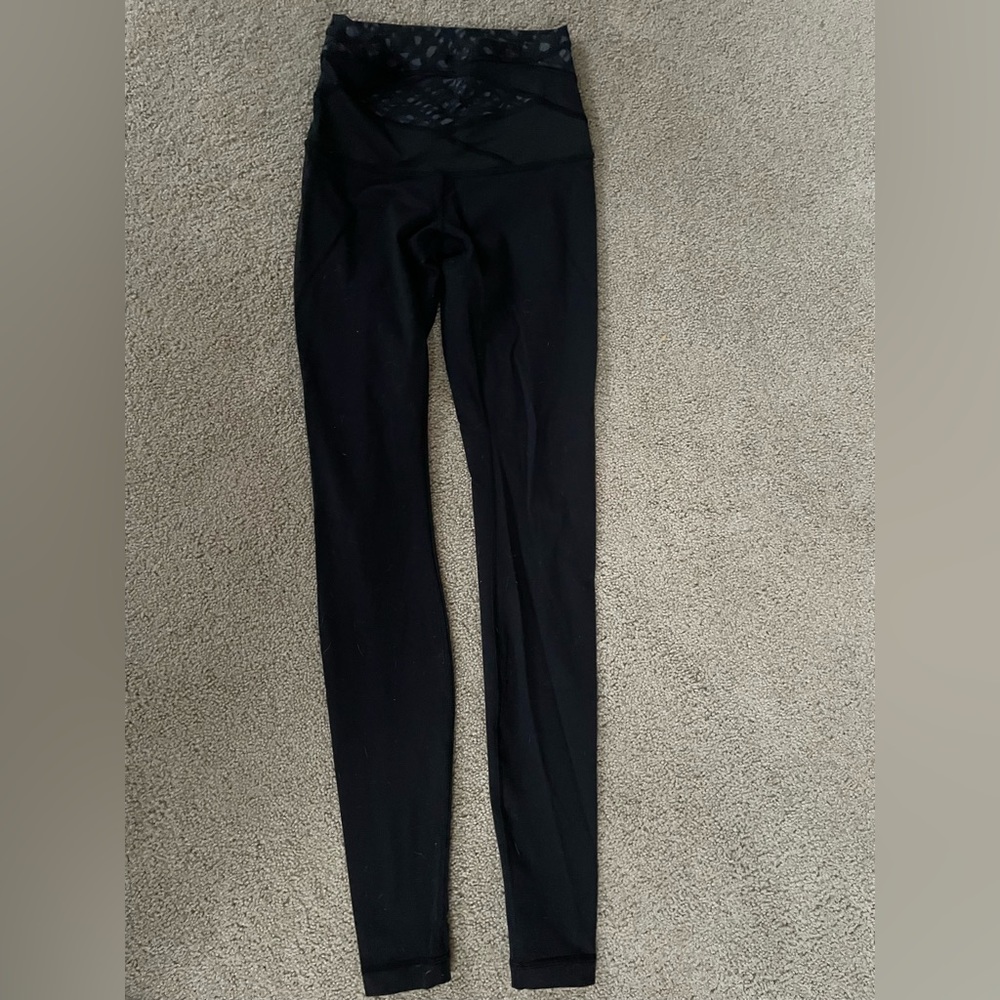 Lululemon Athletica Black High-Rise Leggings